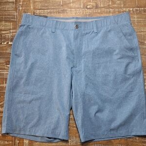 Under Armour HeatGear NWT's Men's Loose Performance Golf Shorts Blue Size 38